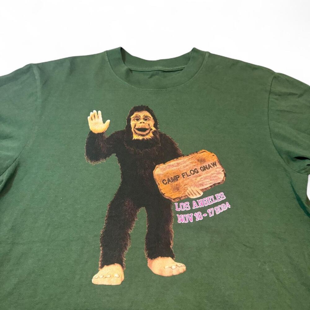NEW Camp Flognaw 2024 music Festival Lineup Green Graphic T-Shirt — SMALL - Picture 4 of 4